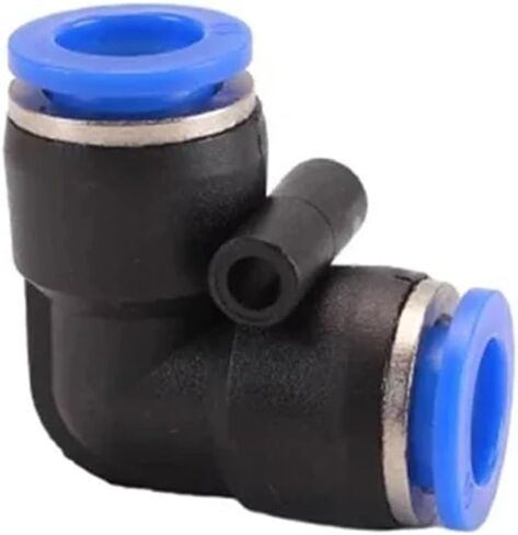 50pcs pv premium air pneumatic التجهيزات 4mm 6mm 8mm 10mm 10mm بلاستيكية توصيلات توصيلات سريعة التحرير وموصلات (PV-8) in Saudi Arabia