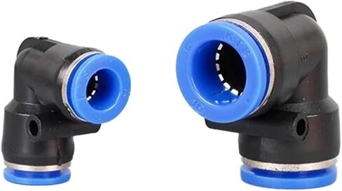 50pcs pv premium air pneumatic التجهيزات 4mm 6mm 8mm 10mm 10mm بلاستيكية توصيلات توصيلات سريعة التحرير وموصلات (PV-8) in Saudi Arabia