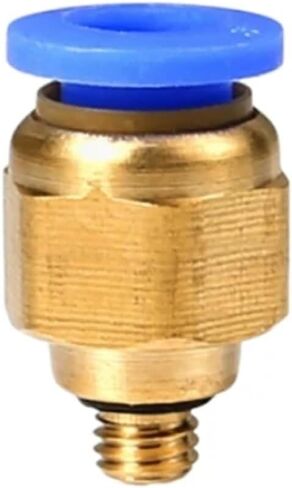 Pneumatic Air Connector Fitting PC 4/6/8/10/12mm Thread 1/8 1/4 3/8 1/2 Hose Fittings Pipe Quick Connectors(Pc6-m5,1pcs) in Saudi Arabia