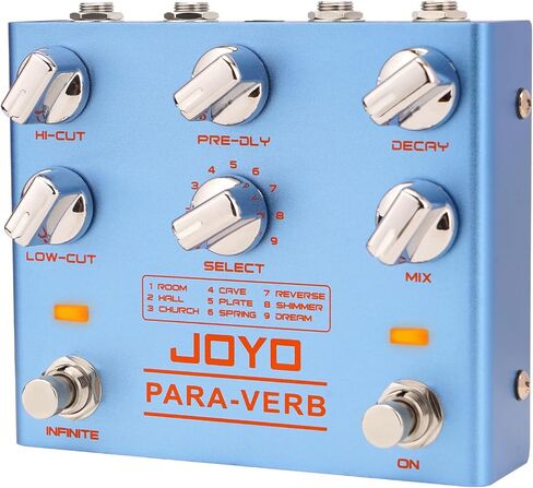 JOYO High Gain Overdrive Effect Pedal Amplifier Simulation Guitar Pedals with Real Amp Head Tone for Electric Guitar (RIGEL PREAMP R-24) in Saudi Arabia