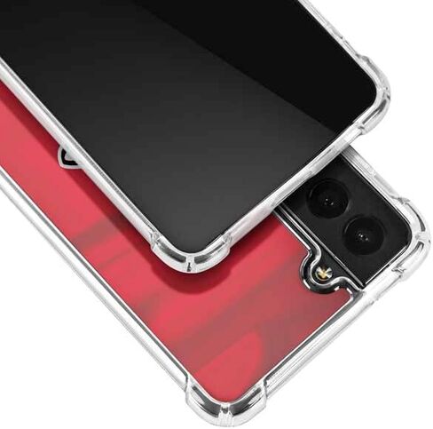 Skinit Clear Phone Case Compatible with Galaxy S21 5G - Officially Licensed NFL Kansas City Chiefs Design in Saudi Arabia