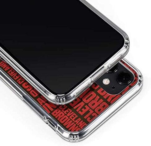 Skinit Clear Phone Case Compatible with iPhone 11 - Officially Licensed NFL Cleveland Browns - Blast Design in Saudi Arabia