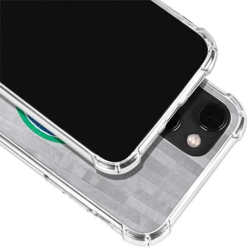 Skinit Clear Phone Case متوافق مع iPhone 14 - تصميم NBA Minnesota Timberwolves الصلب المرخص رسميًا in Saudi Arabia