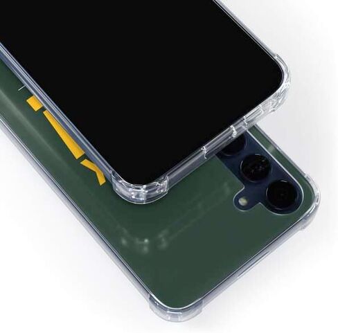 Skinit Clear Phone Case Compatible with Galaxy S24 - Officially Licensed NFL Green Bay Packers Team Motto Design in Saudi Arabia