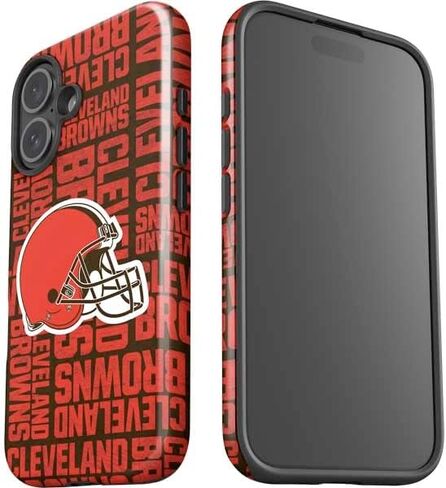 Skinit Impact Phone Case Compatible with iPhone 16 - Officially Licensed NFL Cleveland Browns Design in Saudi Arabia