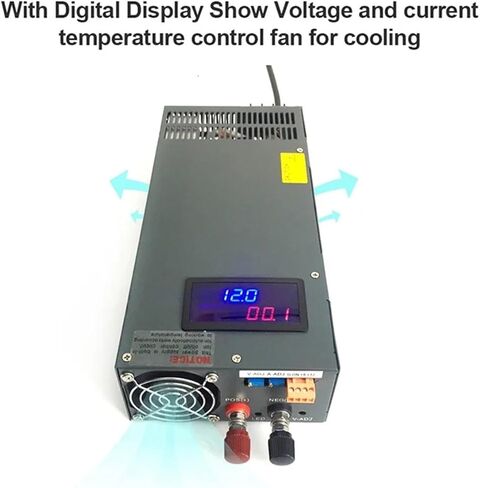 2000W STANTING REVINCING SUVENT مع عرض AC 220V/110V إلى DC 12V 24V 36V 48V 60V 72V 80V 90V 100V 220V 300V (220V ، 0-100V 20A) in Kuwait