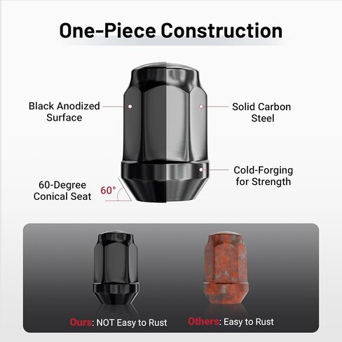 Evil Energy 24 PCS M14x1.5 مجموعة مكسرات العروة ، 13/16 "21 ملم سداسي سداسي انتفاخ الجوز المكسرات ، صامدة عجلة الصلب الكربوني المزتوح لعجلات OEM ، والفضة in Saudi Arabia
