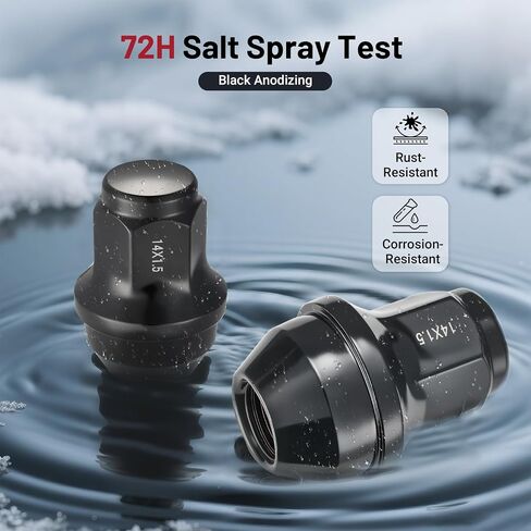 Evil Energy 24 PCS M14x1.5 مجموعة مكسرات العروة ، 13/16 "21 ملم سداسي سداسي انتفاخ الجوز المكسرات ، صامدة عجلة الصلب الكربوني المزتوح لعجلات OEM ، والفضة in Saudi Arabia
