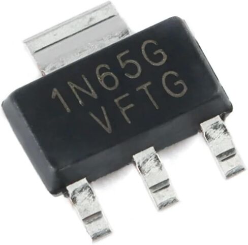 10pcs 1n65g SOT-223 650V/1A N-channel Mosfet Chip in Saudi Arabia