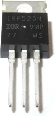 10pcs IRF710PBF IRF710 IRF610 IRF520N TO220 MOS FET Transistor (IRF520N) in Saudi Arabia