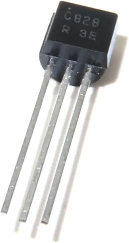 50PCS 2SC828 C828 TO92 PNP Transistor Low Power 0.1A 30V in Saudi Arabia