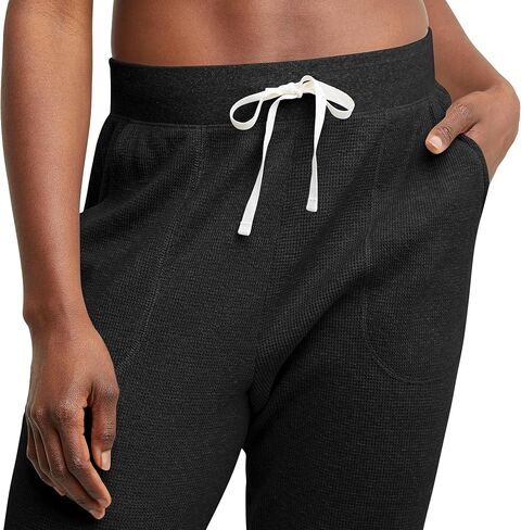 Hanes Originals Women's Waffle Knit Lounge Joggers, 30" in Saudi Arabia
