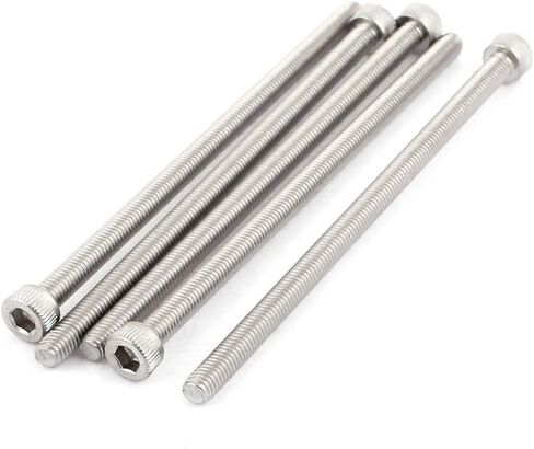 أعلى 6pcs 6pcs M6-1.0 × 80 مم مسامير رأس المقبس السداسي ، و Alen Socket Drive DIN912 ، 304 مسامير آلة استبدال الفولاذ المقاوم للصدأ لتكنولوجيا الدراجات النارية للدراجات. in Saudi Arabia