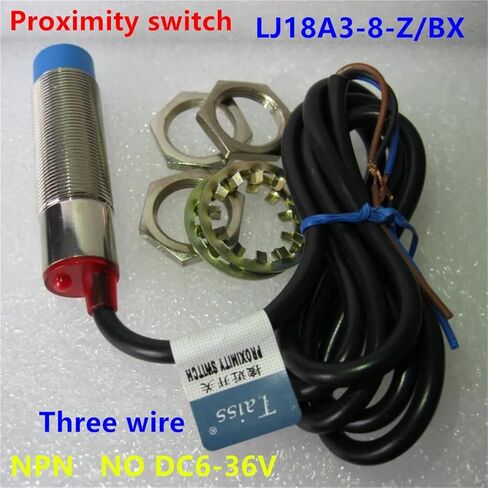 10pcs M18 LJ18A3-8-Z/BX 8MM Sensing DC6-36V NPN لا يوجد شاشة شاشة استقراء نوع القرب من Switch LJ18A3 in Saudi Arabia