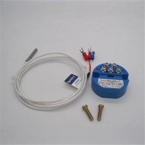جهاز إرسال استشعار درجة الحرارة PT100 DC 24V -50-150 درجة +مستشعر درجة الحرارة المقاوم للماء PT100 in Saudi Arabia