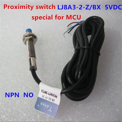 2PCS M8 2MM Sensing DC 5V NPN NO LJ8A3-2-Z/BX-5V CALINRY COMLINER SENSOR SNESS in Saudi Arabia