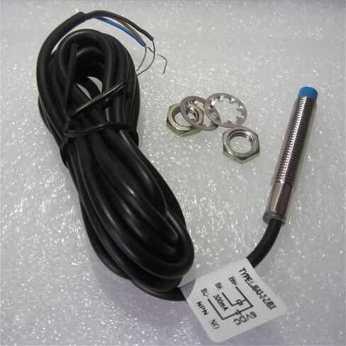 2PCS M8 2MM Sensing DC 5V NPN NO LJ8A3-2-Z/BX-5V CALINRY COMLINER SENSOR SNESS in Saudi Arabia