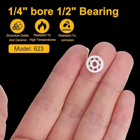 UXCELL 6202 CULL CERAMIC Learing 15x35x11mm Miniature Deep Groove Zirconia ABEC3 (P6) in Saudi Arabia