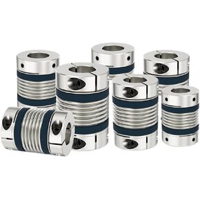LB-B-D16L30 LB-D-D16L27 Shaft Coupling LB D16L27/30 Bellows Flexible Motor Coupler CNC Aluminium High Elasticity Universal Joint 3D Printer 1Pcs(LB-B-D16L30-6X6) in Saudi Arabia