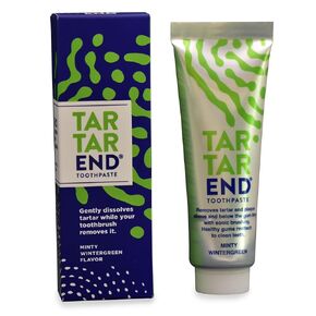 Toothpaste for Tartar Removal - Tartar Control Toothpaste to Remove Tartar and Plaque from Teeth at Home and Prevent Tartar and Plaque Buildup - 3.4 oz Tube, 1-Pack (Minty Wintergreen) in Saudi Arabia