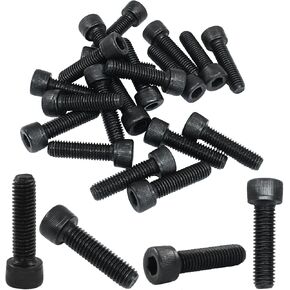 Waziaqoc 100pcs M3 x 8mm pitch ، 12.9 الصفوف سبيكة الصلب سداسي سداسي سد hex زر رأس البراغي مجموعة البراغي ، الانتهاء من أكسيد الأسود in Kuwait