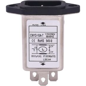 10A Socket Filter CW1D-10A-T Audio Power Filter Small AC Power Purifier(CW1D-6A-T) in Saudi Arabia