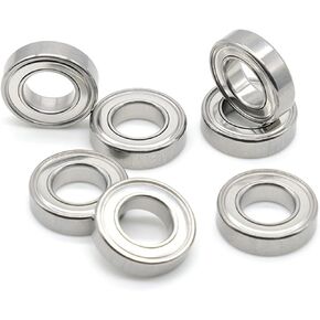 10Pcs S6800ZZ 10x19x5mm Stainless Steel Ball Bearings AISI440C in Saudi Arabia