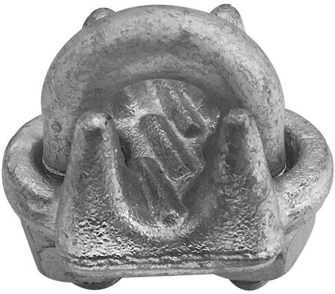 Prolinemax 10 PC 1/2 "Marine Golvanized Drop Forged Wire Clamp Clamp Clamp in Kuwait