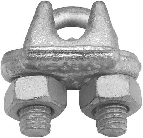 Prolinemax 10 PC 1/2 "Marine Golvanized Drop Forged Wire Clamp Clamp Clamp in Kuwait