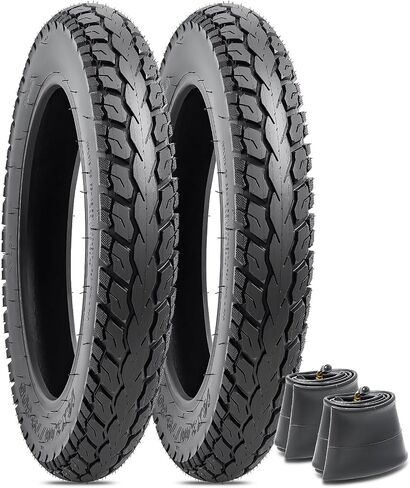 16x3.0/79-305 إطار وأنبوب الدراجة ، 16 × 3.0 أنبوب الإطارات مع جذع الصمام الزاوية ، إطارات 16x3.0 متوافقة مع الدراجات الإلكترونية الدراجات البخارية الكهربائية Pitbike دراجة نارية الدراجة الترابية trike ودراجة طية (مجموعتين) in Saudi Arabia