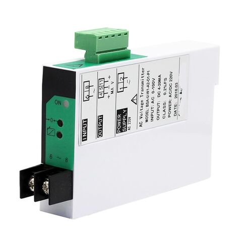 Single Phase AC Voltage Transducer Input 100V 220V 380V 450V 465V 500V 1000V Output 0-10V 0-5V 4-20mA 1Pcs(AC 0-380V Input,DC 1-5V Output_1 in 1 Out_DC 24V Power Supply) in Saudi Arabia