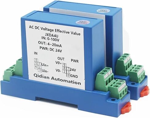 مستشعر الجهد DC0-1000V DC0-500V جهاز إرسال الجهد 0-75MV RS485 محول الجهد (DC 0-100V ، DC 0-10V OUTPUT) in Kuwait