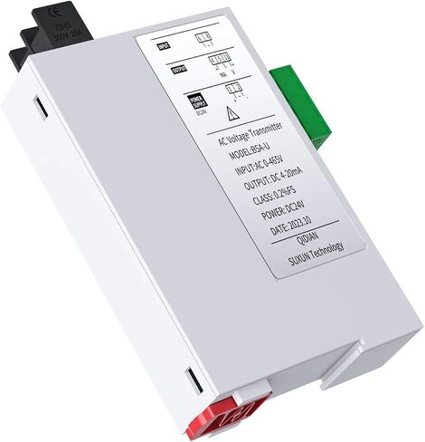 1pcs Voltage Sensor Converter 0-100V 0-200V 0-300V 0-1000V to 4-20mA 0-10V 0-5V 1-5V RS485 Voltage Transmitter Transducer DC24V(Input AC 0-1000V,Output 0-5V) in Saudi Arabia