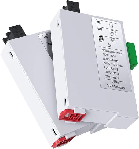 1pcs Voltage Sensor Converter 0-100V 0-200V 0-300V 0-1000V to 4-20mA 0-10V 0-5V 1-5V RS485 Voltage Transmitter Transducer DC24V(Input AC 0-1000V,Output 0-5V) in Saudi Arabia