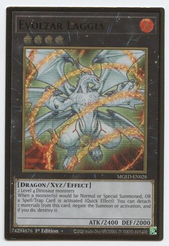 Evolzar Laggia - Med -En028 - Premium Gold Rare - 1st Edition in Saudi Arabia