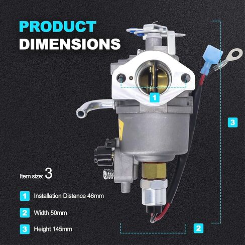 1103-0004 Carburetor Carb Compatible with 1965-1974 Ford/New Holland Tractor 3000 Series 3 Cyl Replaces R4100 R8553 C5NE9510C D3NN9510B E1NN9510BA in Saudi Arabia