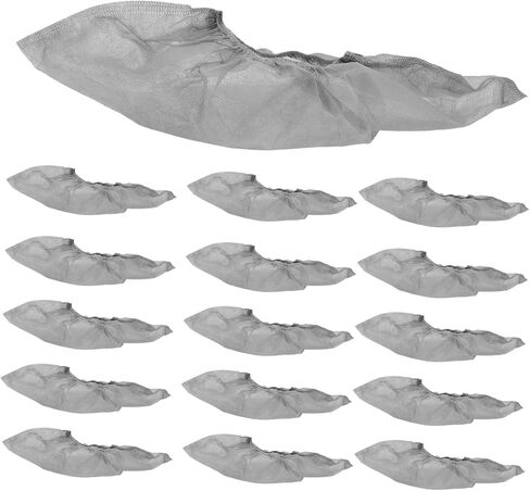 PRETYZOOM Disposable Non-slip Overshoes Thicken Home Shoes Case Non-woven Foot Covers for Indoor Use in Saudi Arabia