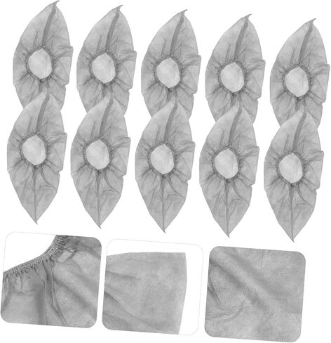 PRETYZOOM Disposable Non-slip Overshoes Thicken Home Shoes Case Non-woven Foot Covers for Indoor Use in Saudi Arabia