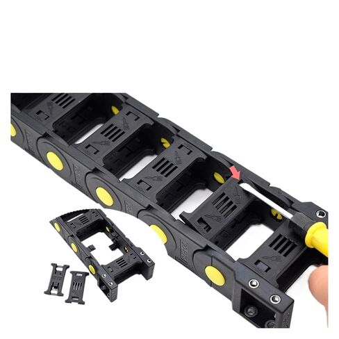 سحب سلسلة الكبلات الكابلات الكابلات الكابلات سلسلة السحب سلسلة السحب مع موصلات نهاية CNC أدوات آلة الجهاز الأسلاك (125 مم ، 20x57mm) in Kuwait