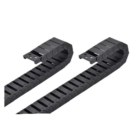 Drag Chain Cable Semi-closed inner opening Cable Chain Drag Chain 15x15 15x20 15x30 15x40 18x18 18x25 18x37 For CNC Router Machine(18x25 R38mm) in Saudi Arabia