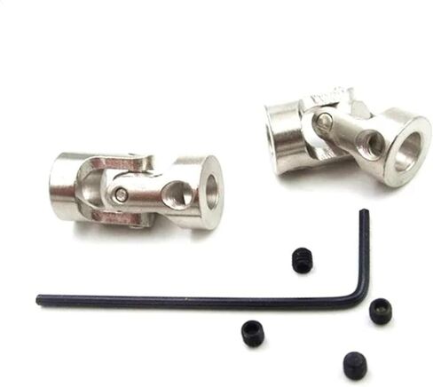 مفاصل عالمية لعمود السفينة MINI MINI تحمل D8L18 D9L23 D11L23 D14L35 D16L35 5X5 8X8 5X8 MOTER SHAFT 5MM 1PCS (D9L23 2.3 to 4) in Saudi Arabia