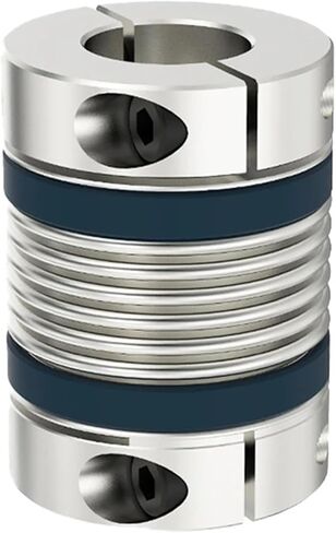 LB-B-D82L100 Shaft Coupling LB B D82L100 Bellows Flexible Motor Coupler CNC Aluminium High Elasticity Universal Joint 3D Printer 1Pcs(LB-B-D82L100-41X41) in Saudi Arabia