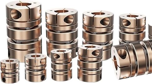 LD1-B-D20L20 LD2-B-D20L28 مقرنة عمود محرك مرن LD D20L20/L28 إكسسوارات الألمنيوم عزم الدوران RC CRNC لقران الطباعة 3D (LD1-B-D20L20-3X3) in Saudi Arabia