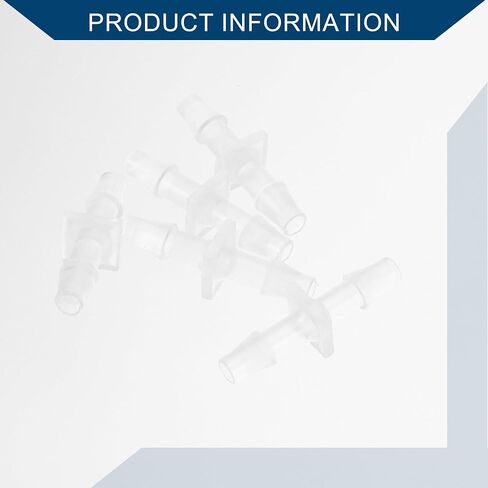 موصل أنابيب الفراغ الداخلي I على شكل فراغ موصل Car Car Plastic 7/32 "5pcs واضح in Saudi Arabia