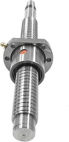 Metal Ball Screw nut End Machining SFU1604 300 350 400mm C7 Ball Screw with Flange Single Ball Nut BK/BF12 End Machined CNC Part(400mm) in Saudi Arabia
