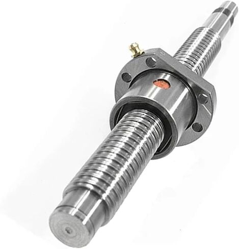 Metal Ball Screw nut End Machining SFU1604 300 350 400mm C7 Ball Screw with Flange Single Ball Nut BK/BF12 End Machined CNC Part(400mm) in Saudi Arabia