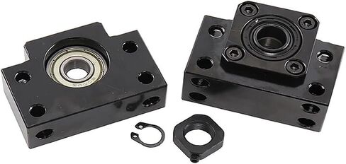Metal Ball Screw nut 1PC Precision Ball Screw Set Nut SFU3205+End Support Bearing BKBF25+Nut Housing +Coupler(900MM) in Saudi Arabia