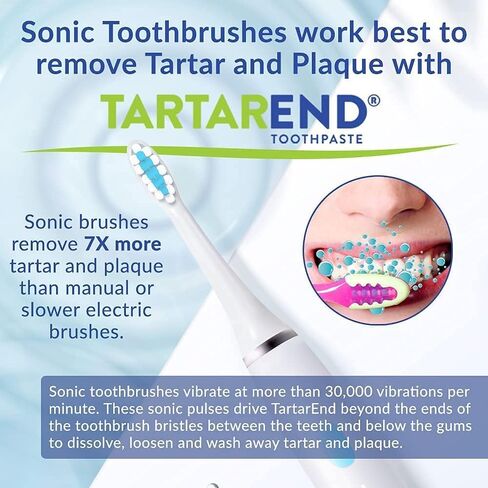 Toothpaste for Tartar Removal - Tartar Control Toothpaste to Remove Tartar and Plaque from Teeth at Home and Prevent Tartar and Plaque Buildup - 3.4 oz Tube, 1-Pack (Minty Wintergreen) in Saudi Arabia