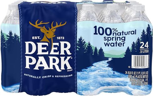 مياه Deer Park Natural Spring ، 16.9 أوقية ، 24 Count in Saudi Arabia
