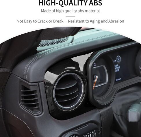 Jecar Dashboard لوحة تغطية Cover Cover Center Console Kit Accorities Interior Accessories متوافقة مع Jeep Wrangler 2024 JL JLU & Gladiator JT Truck ، Red Carbon Fiber in Saudi Arabia